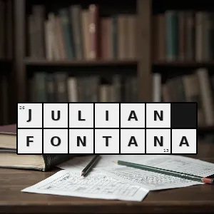 Hasło krzyżówkowe przyjaciel chopina pianista i kompozytor 1810 1869 - julian fontana – rozwiązanie, synonimy, podpowiedzi i definicje krzyżówkowe